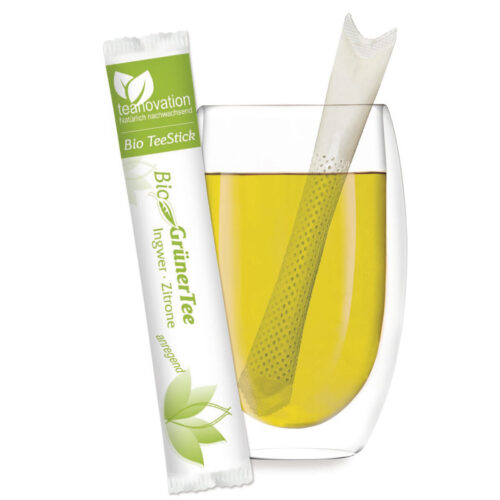 Bio GrünerTee Ingwer Zitrone (20Sticks)