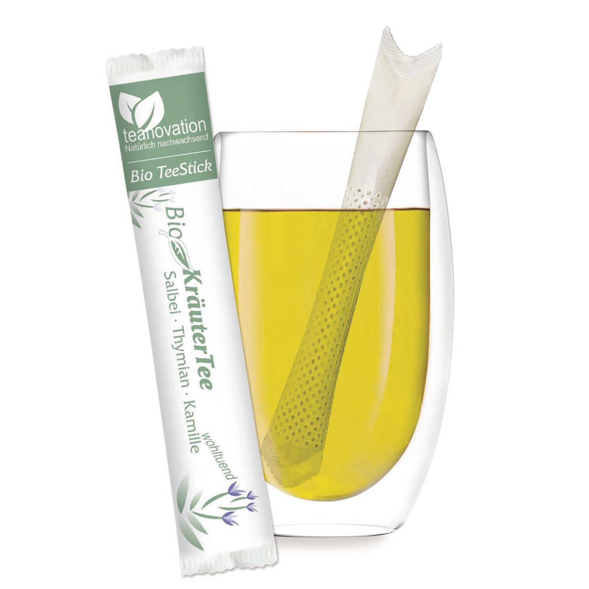 Bio KräuterTee Salbei Thymian Kamille (20Sticks)